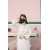 Embroidered Round Neckline with V-cut Jacquard Long Sleeves 2-Piece Dress Embroidered Round Neckline with V-cut Jacquard Long Sleeves 2-Piece Dress