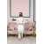 Embroidered Round Neckline with V-cut Jacquard Long Sleeves 2-Piece Dress Embroidered Round Neckline with V-cut Jacquard Long Sleeves 2-Piece Dress