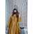 Frill Lace V-Neckline Khadi Viscose Fabric Flower Sleeves Stylish Jalabiya Dress Frill Lace V-Neckline Khadi Viscose Fabric Flower Sleeves Stylish Jalabiya Dress