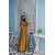 Frill Lace V-Neckline Khadi Viscose Fabric Flower Sleeves Stylish Jalabiya Dress Frill Lace V-Neckline Khadi Viscose Fabric Flower Sleeves Stylish Jalabiya Dress