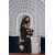 Embroidered Box Neckline Taj Embroidery Embroidered Sleeves Elegant Jalabiya Dress Embroidered Box Neckline Taj Embroidery Embroidered Sleeves Elegant Jalabiya Dress
