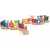 ABC Kids Wooden Alphabet Train Educational Set