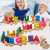 ABC Kids Wooden Alphabet Train Educational Set