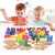 ABC Kids Wooden Alphabet Train Educational Set