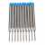Pack of 10 - Blue Ballpoint Pen Refills With Ink Blue