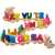 ABC Kids Wooden Alphabet Train Educational Set