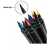 SignMe Pack of 48 PCS Dual Tip Watercolor Brush  Markers for Sketching