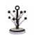 6 Hooks Round Base Creative Cutlery Stand
