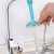Adjustable Flexible Sink Kitchen Faucet Water Saving Tool