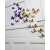 Pack of 12- 3D PVC Butterfly Wall Stickers Decoration
