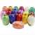 Shining roll foil latex balloons ribbons - Pack of 6