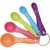 Pack of 5 - Plastic Measuring Spoons for Kitchen