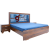 Stylish Kishmish double Bed with side table Stylish Kishmish double Bed with side table