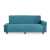 Galaxy D-Dot Mate Green velvet 02 Sofa cum Bed with Matching Table Diamond Supreme Foam