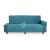 Sofa Cum Bed Imported Velvet Fabric Green Color