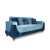 Five Seater Turkish Design Gray & Blue Velvet Modern Design Sofa Set