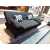 Black Sofa Cum bed fabric imported Black Jute length 6 ft and height 18 inches from ground