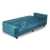 Galaxy D-Dot Mate Green velvet 02 Sofa cum Bed with Matching Table Diamond Supreme Foam