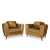 Galaxy Five Seater Turkish Design Brown Velvet Modern Design Sofa Set