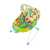 Mastela Music & Soothe Recline Bouncer 6876