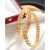 1 Pair Beautiful Design Golden Wedding Kangan Bangles