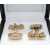 Beautiful Design Golden Men's Cufflinks Metal Body - 1 Pair