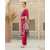 Isleen 3 PCS Lawn Shalwar/Kameez & Dupatta Pink Unstitched Suit For Women