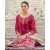 Isleen 3 PCS Lawn Shalwar/Kameez & Dupatta Pink Unstitched Suit For Women