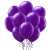 Golden & Purple Birthday Theme Balloons SetGolden & Purple Birthday Theme Balloons Set