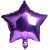 Golden & Purple Birthday Theme Balloons Set