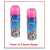 Pack Of 2 Party Poppers & 2 Snow Sprays For Birthday Parties
