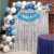 Happy Birthday Blue & Silver Theme Decoration Set
