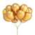 Green And Golden Happy Birthday Theme Balloons Set