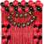 Red & Black Theme Happy Birthday Party Decoration Balloons Set