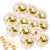 Happy Birthday Golden & Black Complete Theme Balloons Set