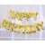 Green And Golden Happy Birthday Theme Balloons Set