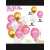 Happy Birthday Pink & Golden Theme Decoration Balloons Set