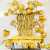 Golden And White Happy Birthday Theme Confetti Balloons Set