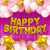 Happy Birthday Decorations Letter Foil Balloons Set