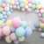 Multi Color 10 Pieces Set Premium Macron Balloons