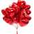 White & Red Happy Birthday Balloons Decoration Kit