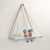 Wall Mount Rope Hanging White Floating Rack Shelves