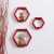 Awesome High Quality Deco Painted Wooden Hexagon Wall Shelf (Set Of 3)
