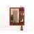 Legendary Wall Mounted Dressing Mirror With Shelf And Hanging Hooks