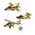 Trouper Architect 3105 3 in 1 Building Blocks Plane Toy For Kids