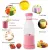 Electric Mini USB Blender Portable Juicer Cup with Handle, 350mL - (PINK)