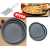 Pack of 3 Non Stick Pizza Pan Set