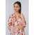 Embroidered Shirt and Trouser V-Neck Geometry Print 2-Piece Stitched Suit - Brown Embroidered Shirt and Trouser V-Neck Geometry Print 2-Piece Stitched Suit - Brown