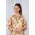Embroidered Neck and Sleeves Tear Neck Leaves Print 2-Piece Stitched Suit - Skin Embroidered Neck and Sleeves Tear Neck Leaves Print 2-Piece Stitched Suit - Skin