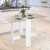 Folding Dining Table For Home - White & Brown